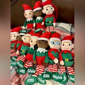 PERSONALIZED Elf Plush Stocking Stuffers